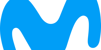 El logo de Movistar.