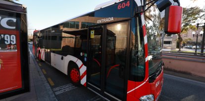 Imagen de archivo de un autobús de la EMT.