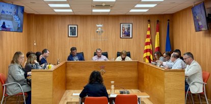 El pleno de Roda de Berà.