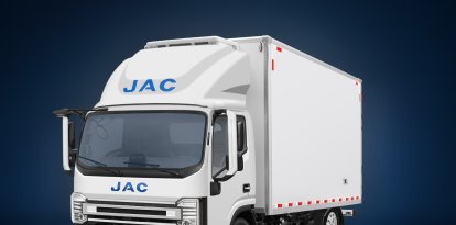 El nou iJAC 4.2, un camió 100% elèctric de 4,2 tones.