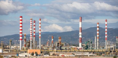 Complejo industral de Repsol en Tarragona. FOTO: MARC BOSCH