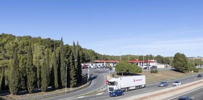 Área de servicio de El Mèdol, junto a la AP-7, a la altura de Altafulla.