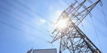 Subestación eléctrica en el Polígono Norte del polo petroquímico de Tarragona.