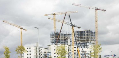 Construcción de viviendas en Tarragona.