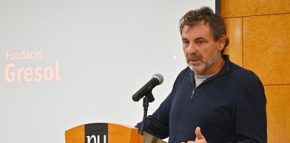 Camps participó en una conferencia organizada por la Fundació Gresol.
