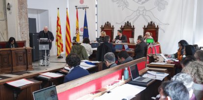 Imagen del pleno municipal de este lunes