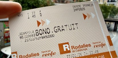 Imagen del bono gratuito de Rodalies