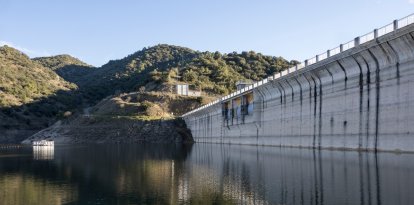 El pantano de Siurana se mantiene por debajo del 50%, a pesar que las lluvias de estas últimas semanas si que han ayudado a llenar otros pantanos.