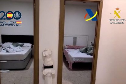 Uno de los pisos intervenidos.