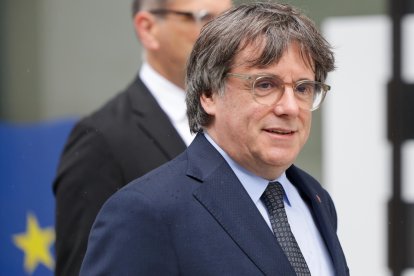Carles Puigdemont, fotografiado este martes en Bruselas