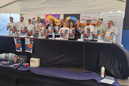 Rueda de prensa de la presentación de las III Jornades Gastronòmiques del Baix Penedès
