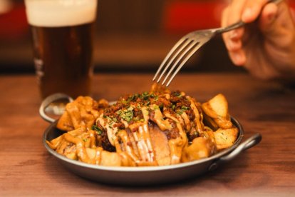 Las patatas bravas del restuarante Lo Punyetero de Tortosa