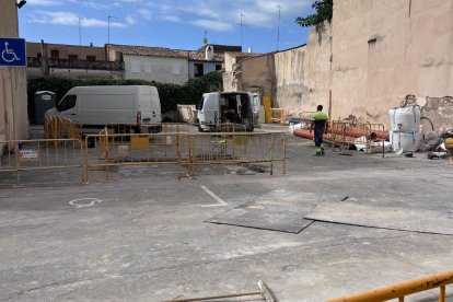 Los trabajos de mejora del alcantarillado terminarán en pocas semanas.