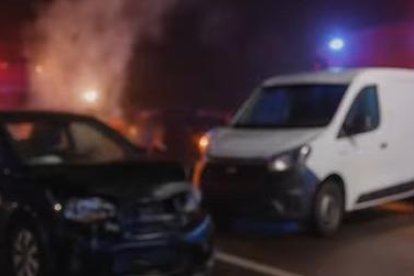 La colisión en la N-340 que provocó que una de las conductoras perdiera la vida en el hospital a causa de las heridas.