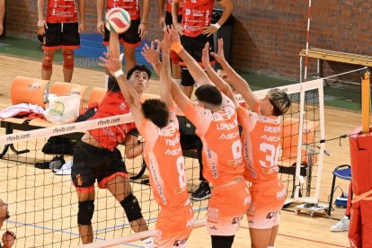 Instante del partido