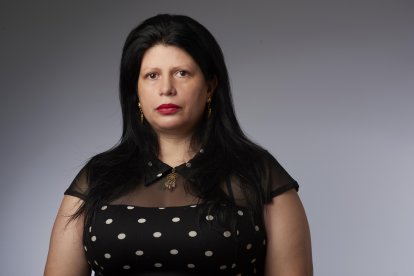 La escritora Dolores Reyes.