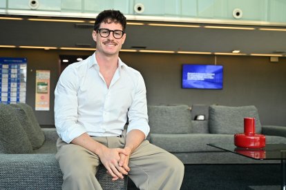 El emprendedor David Sevilla, la pasada semana en las oficinas de Redessa.