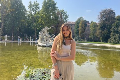 Carla está realizando el Erasmus en Torino (Italia).