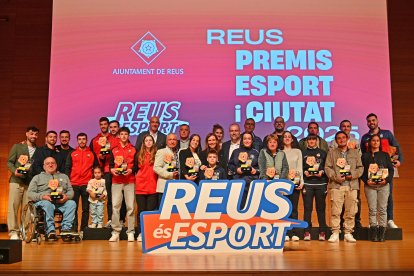 Todos los premiados de la decimotercera edición de los Premis Esport i Ciutat de la XII Diada de l’Esport