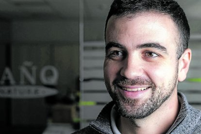 Jordà Paño, la pasada semana, en las oficinas de Paño Fruits, en Alcover