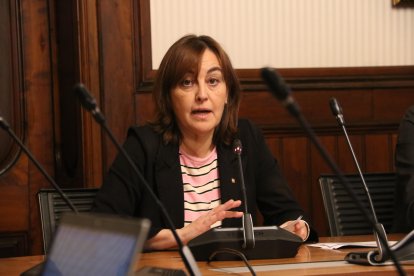 La consellera de Territori i Habitatge, Sílvia Paneque (PSC)