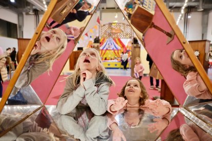 La Fira dels Impossibles, en el Parc de Nadal, cuenta con 25 piezas de ingenio e ilusión óptica