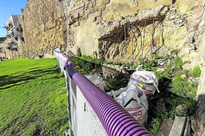 El tramo afectado casi está en la esquina del Passeig Torroja.