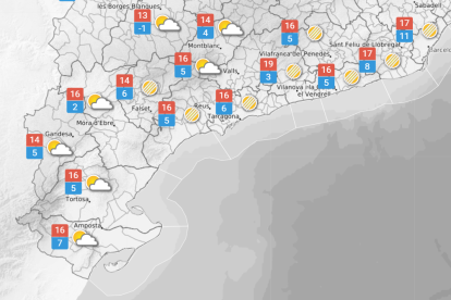Dimecres 14 de gener: cel enteranyinat per núvols alts