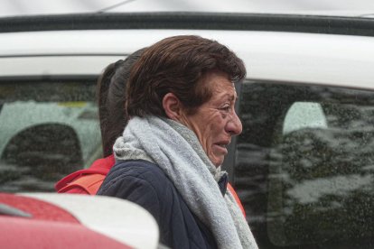 Charo, madre de Mario, un joven opositor de 42 años fallecido en el tren Alvia.