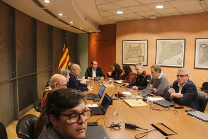 Reunión de seguimiento de la seguridad en los trenes de Rodalies.