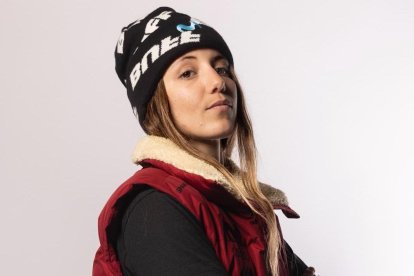 Núria Castán, del equipo español de Freeride.