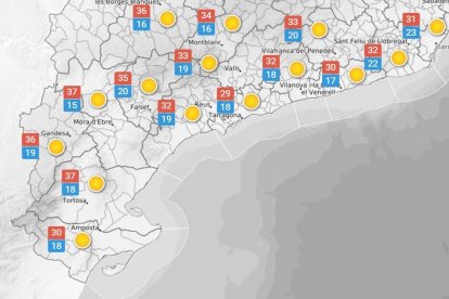 Divendres 29 de maig: Continuen pujant les temperatures