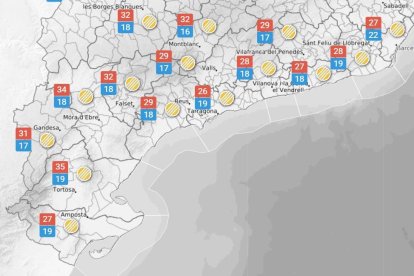 Dimarts 2 de juny: núvols i temperatures més baixes