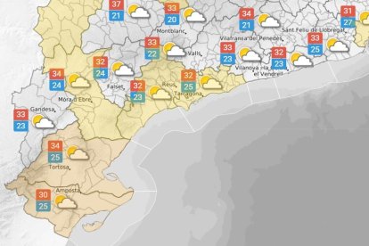 Dimecres 22 de juliol: calor nocturna