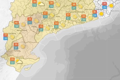 Diumenge 6 de setembre: ambient assolellat i temperatures altes