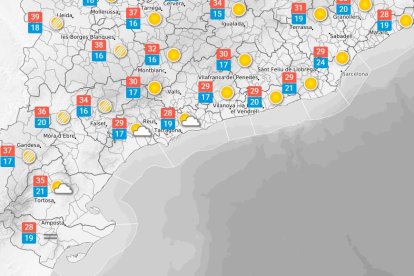 Dimarts 17 de juny: Cel serè i molta calor