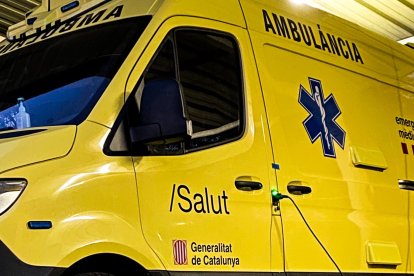 Una ambulancia del SEM.