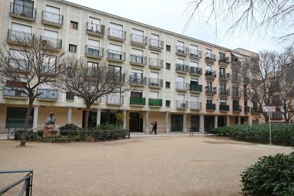 La plaza de la Patacada, el lugar donde se produjeron los hechos, cerca del centro de la ciudad.