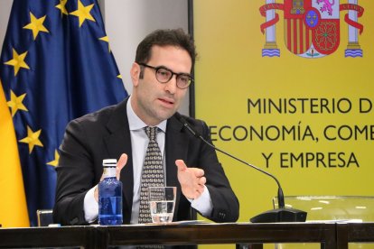 Imagen de archivo del ministro de Economía, Carlos Cuerpo