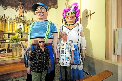 Momento del bautizo ayer domingo en la iglesia de El Serrallo