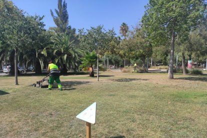 Jardineros en Calafell