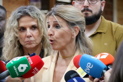 La ministra de Trabajo, Yolanda Díaz.