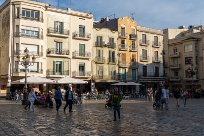 La Plaça del Mercadal de Reus.