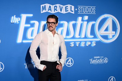 El actor Pedro Pascal en la premier de ‘Los 4 Fantásticos’, inicio de una nueva saga de superhéroes.