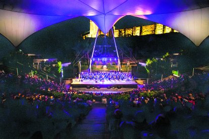 Imagen de archivo de un concierto de la BUMT