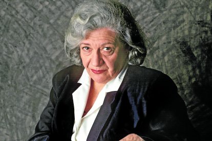 La escritora Ana María Matute.