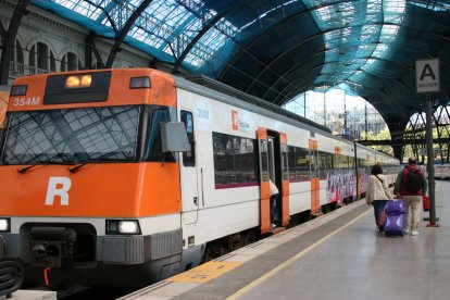 Imagen de archivo de un tren de Rodalies