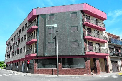 Una de les promocions d’habitatge en venda a Amposta