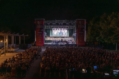 Escenario del Festival Internacional de Música de Cambrils