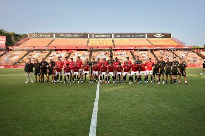 Todas las imágenes de la presentación de la plantilla del Nàstic de Tarragona.